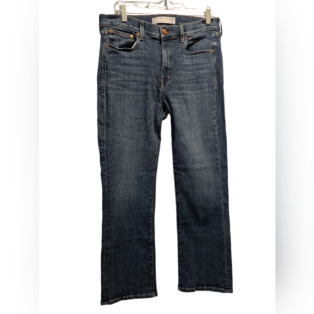 AYR Women's "The Bomb" Straight Blue Denim Jeans Size 32L *EUC